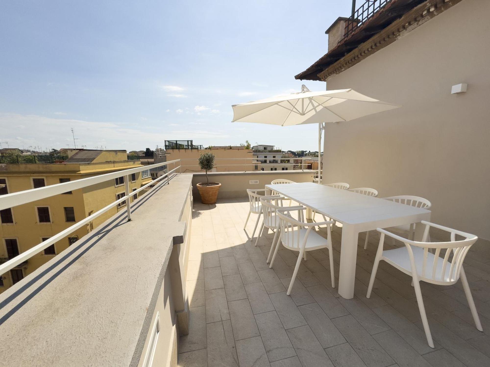 Attico Colosseo, Terrazza Da Sogno, Vista Unica Rom
